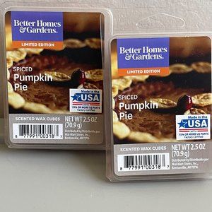 Limited Edition Better Homes & Gardens Pumpkin Spice Wax Melts